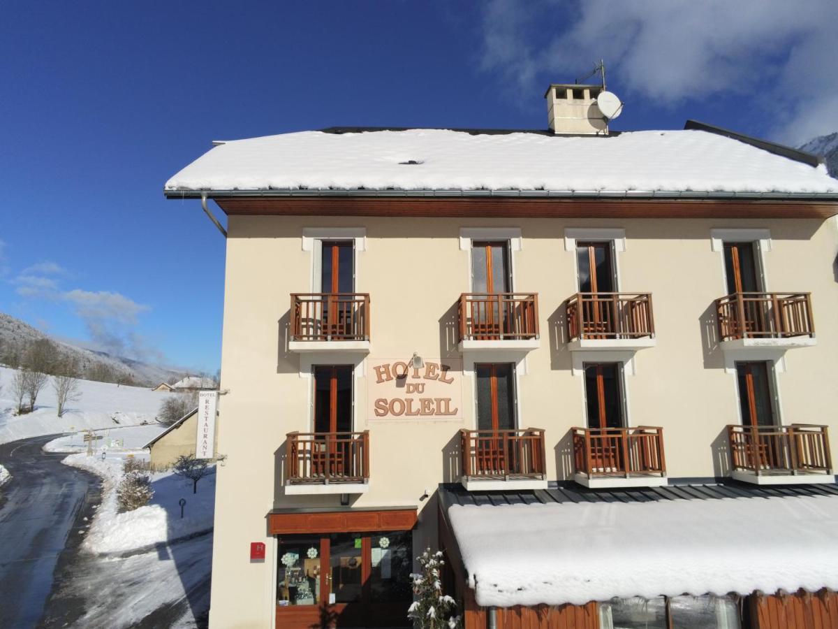 Hotel Du Soleil Aillon-le-Jeune Экстерьер фото