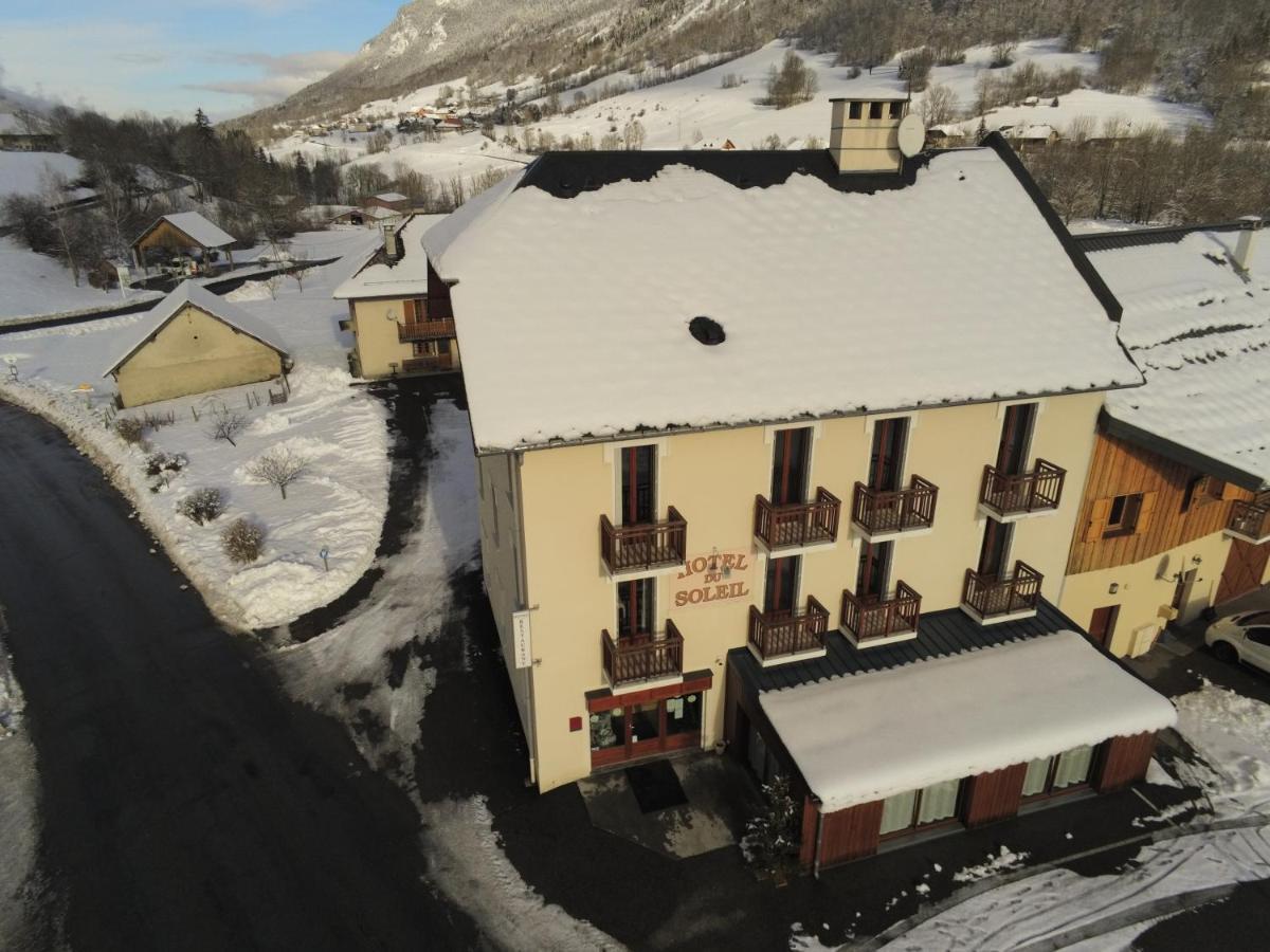 Hotel Du Soleil Aillon-le-Jeune Экстерьер фото